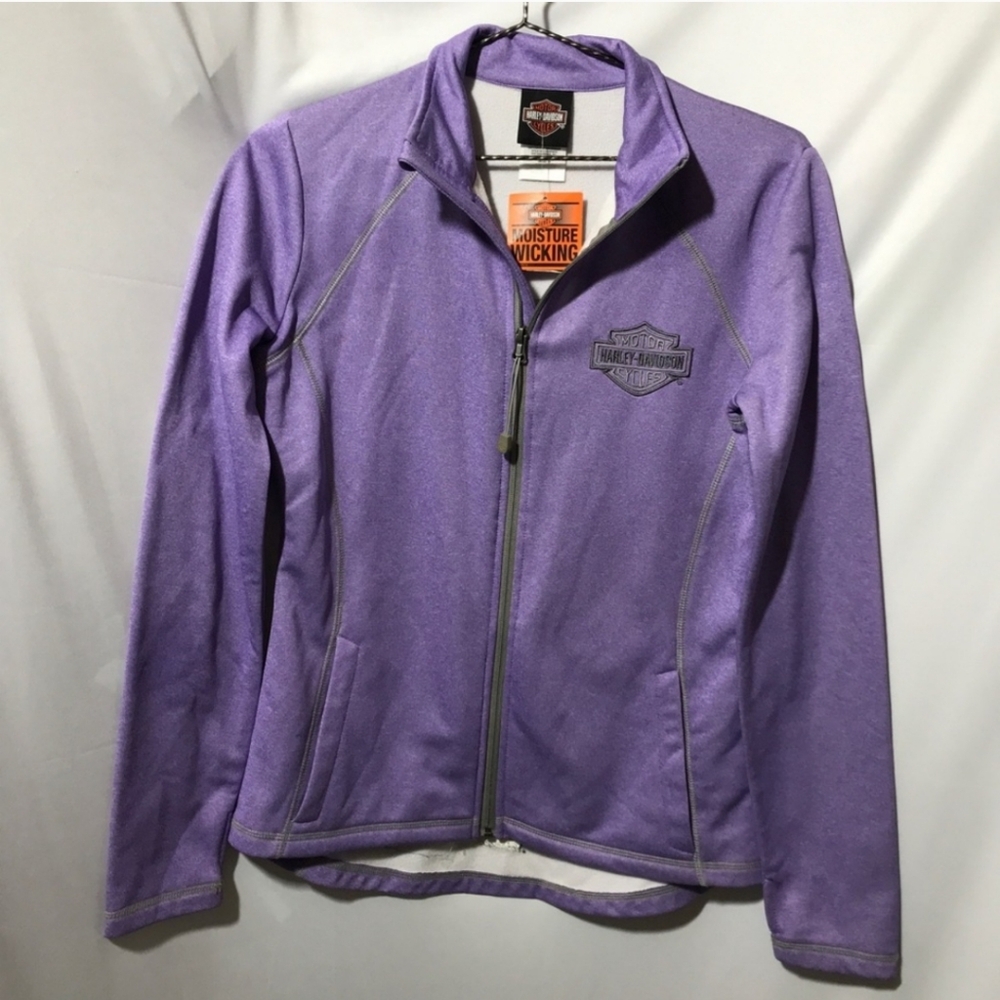 Womens Harley Davidson zip up sweatshirt